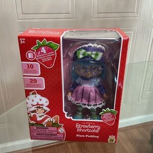 Strawberry Shortcake 'Limited Edition' Plum Pudding Doll 5.5" Poseable Scented